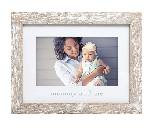 Pearhead-Mommy-and-Me-Rustic-Keepsake-Picture-Frame-picture-frames-for-mom