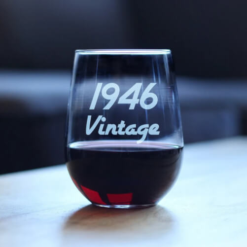 Vintage-1946-76th-Birthday-Stemless-Wine-Glass-75th-birthday-gifts-mom