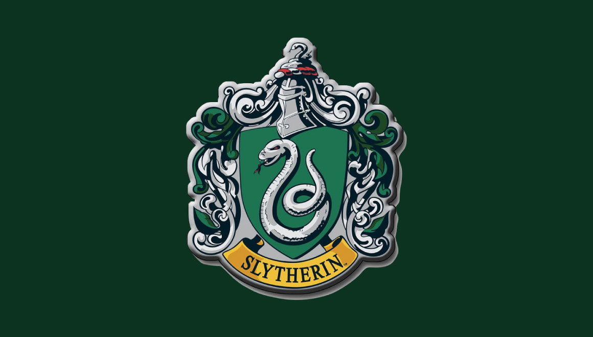 Conquest Journals Harry Potter Slytherin Vinyl Stickers, Set of 50
