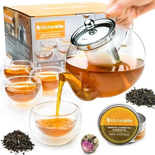 gifts-that-start-with-t-Tea-Kettle-Infuser-Stovetop-Gift-Set