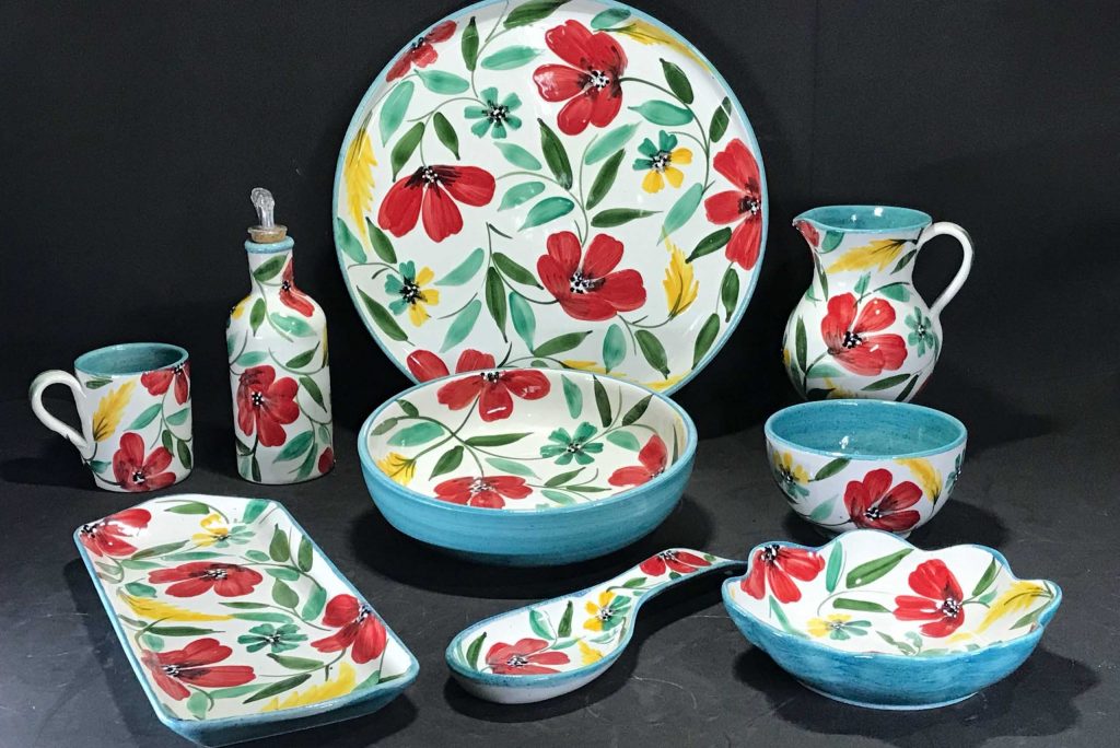 Hand-Painted Pottery