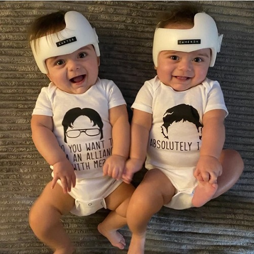 Funny Twin Onesies® the Office TV Show