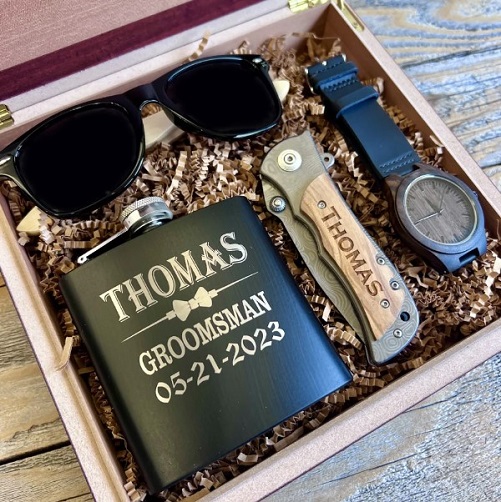 Groomsmen Gift Box Set gifts for cigar lovers