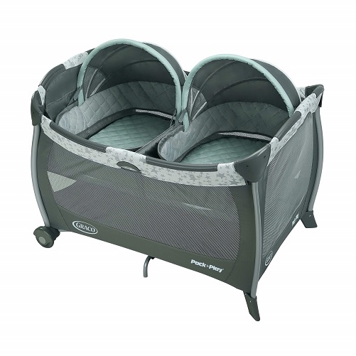 Playard with Twins Bassinet