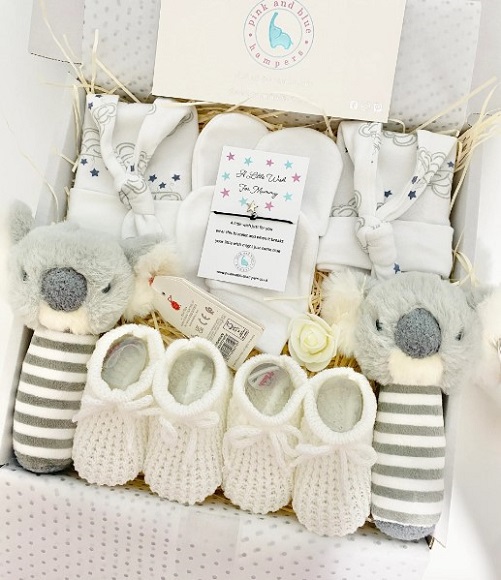 Twin Rattle Gift Box gifts for twin babies