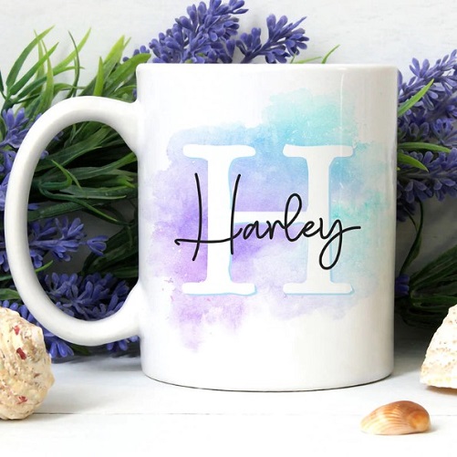 Personalized Coffee Cup secret santa ideas for work