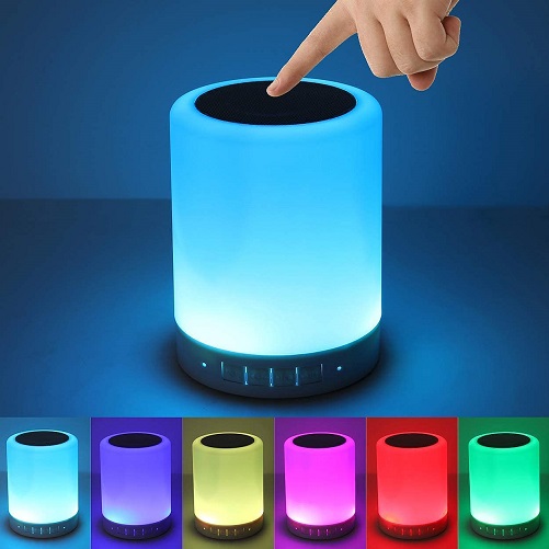 Touch Lamp with Bluetooth Speaker