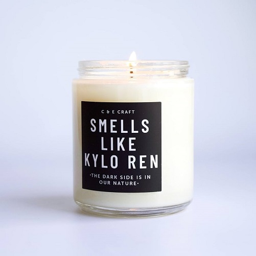 Smells Like Kylo Ren Soy Candle