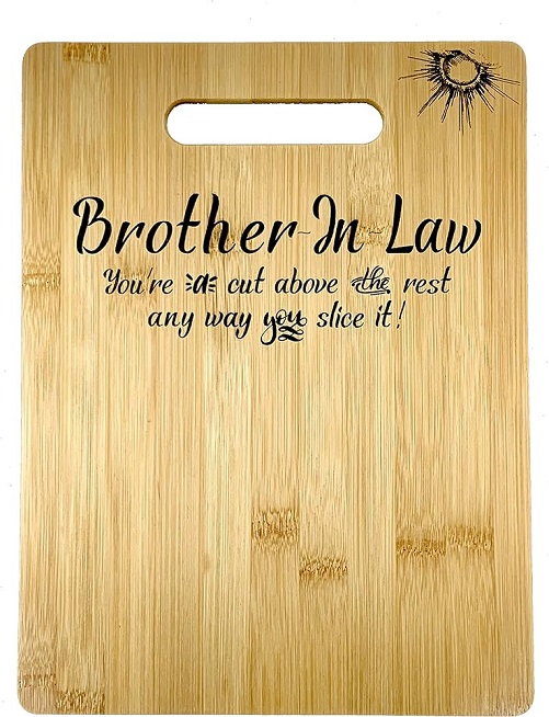 Funny Cutting Board gifts for brother in law