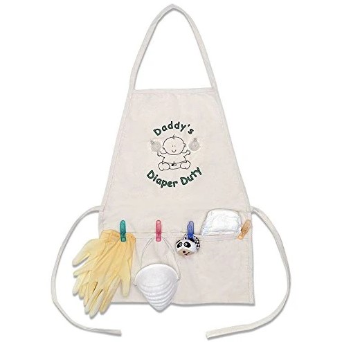 Funny Daddy’s Diaper Duty Apron Gag Gift
