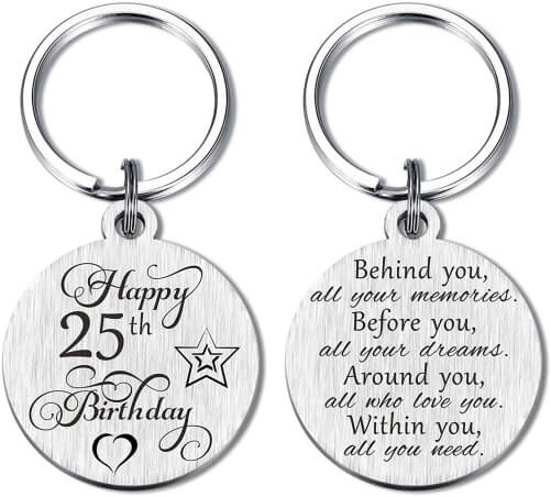 25th-Birthday-Keychain-25th-birthday-gifts-for-him