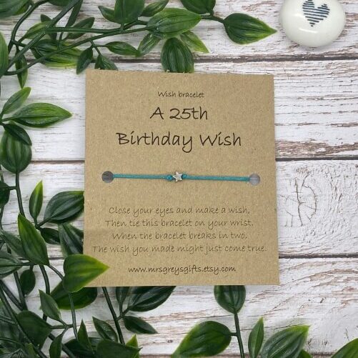 25th-Birthday-Wish-Bracelet-25th-birthday-gifts