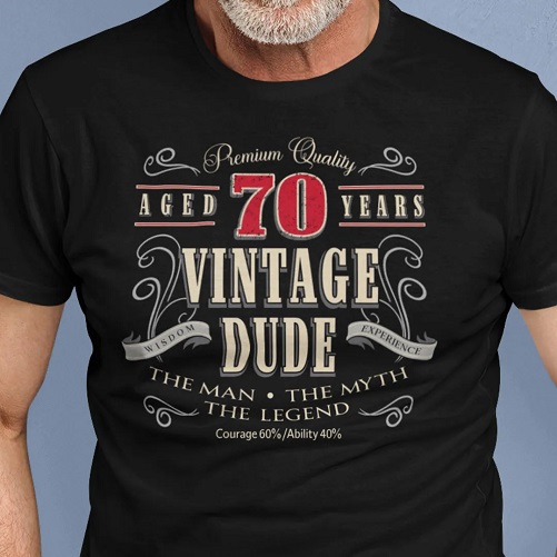 70th birthday gifts men