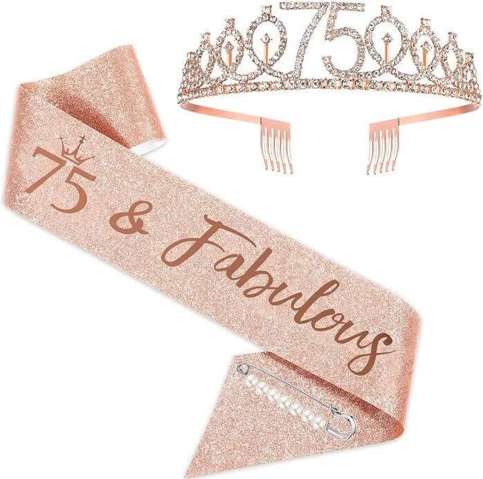 75th-Birthday-Sash-and-Tiara-for-Women