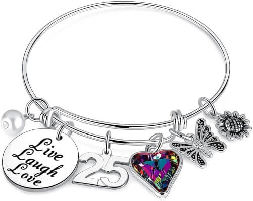 Birthday-Charm-Bracelets-25th-birthday-gifts