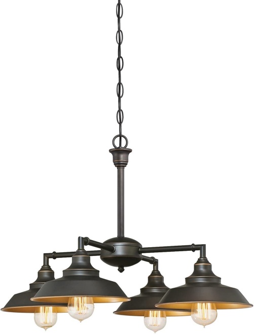 Four-Light-Indoor-Iron-Hill-Chandelier-bronze-anniversary-gift-for-him