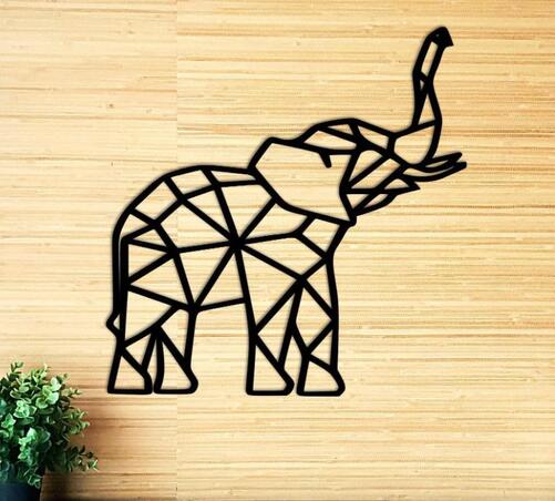 Geometric-Wooden-Elephant-Decor_white-elephant-gifts-everyone-will-fight-for
