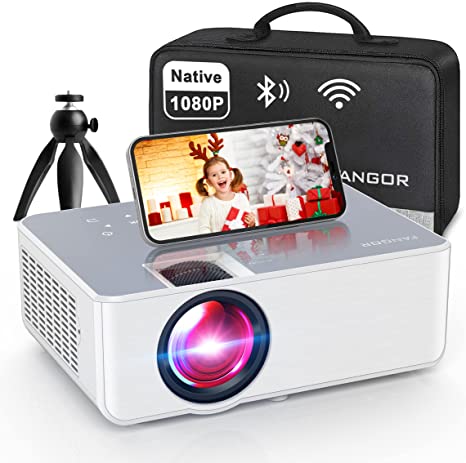 HD Portable Projector Compatible With Smartphones and Laptops