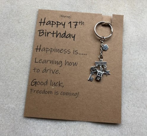 Learn-to-Drive-Keyring-17th-birthday-gift-ideas