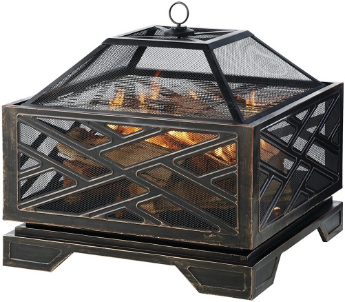 Martin-Extra-Deep-Wood-Burning-Fire-Pit-bronze-anniversary-gift-for-him