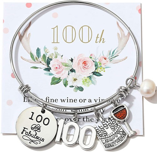 Miss-Pink-Silver14k-Gold-Plated-Birthday-Bracelet-Gifts-100th-birthday-gifts