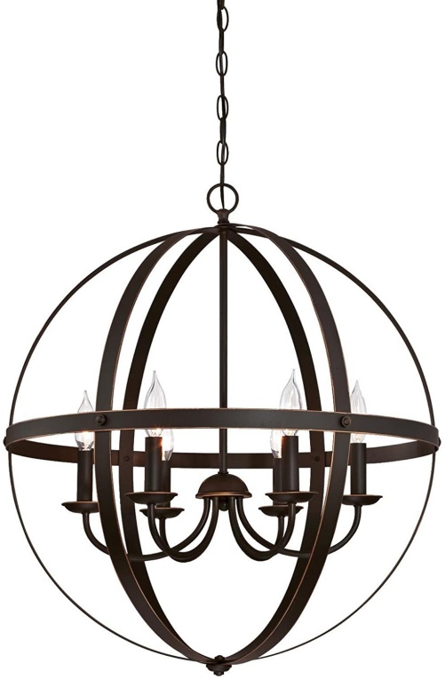 Stella-Mira-Six-Light-Indoor-Chandelier-bronze-anniversary-gift-for-him