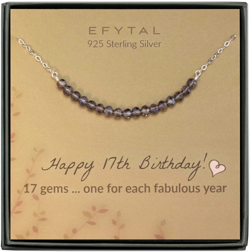 Sterling-Silver-Necklace-17th-birthday-gift-ideas