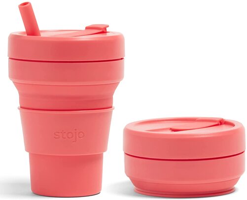 Stojo-Collapsible-Travel-Cup-With-Straw_white-elephant-gifts-everyone-will-fight-for
