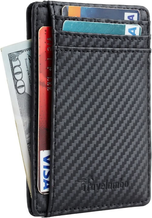 Travelambo-Front-Pocket-Minimalist-Leather-Slim-Wallet-25th-birthday-gifts-for-him