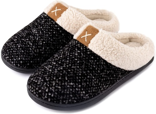 ULTRAIDEAS-Womens-Memory-Foam-Fuzzy-Comfort-Slippers-100th-birthday-gifts