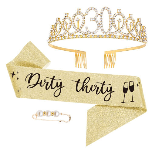 30th-Birthday-Sash-and-Tiara-30th-birthday-gifts