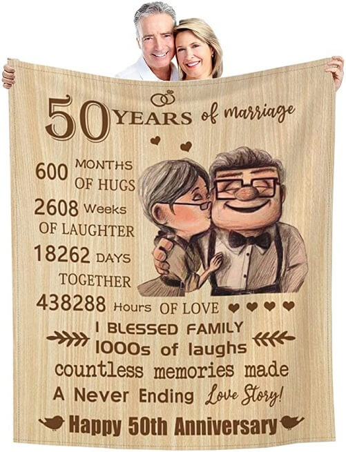 50th-Anniversary-Blanket-Gifts-50th-wedding-anniversary-gifts