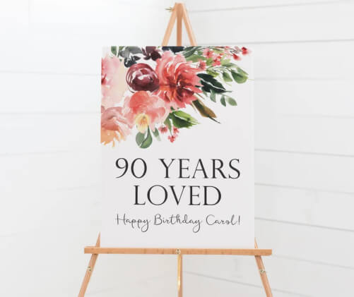 90-Years-Loved-Sign-90th-birthday-gift-ideas