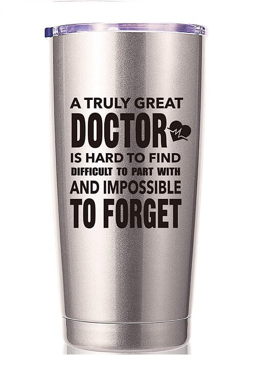A-Truly-Great-Doctor-is-Hard-to-Find-Tumbler-Dentist-gifts-ideas