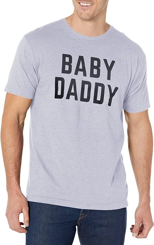 Baby-Daddy-Humor-Unisex-Tshirt-baby-shower-gifts-for-dad