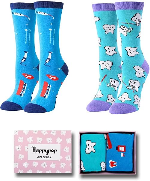 Dental-Socks-Dentist-gifts-ideas