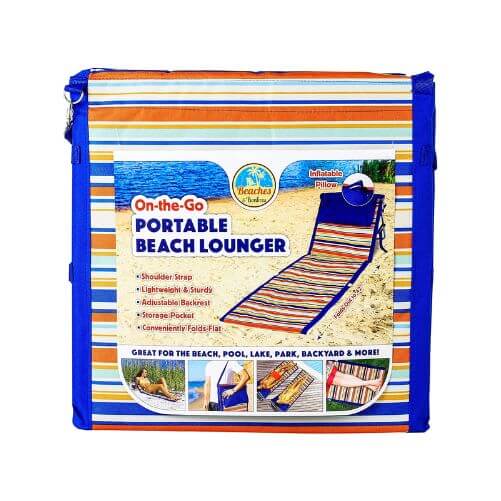 Foldable-sun-lounger-gifts-for-beach-lovers