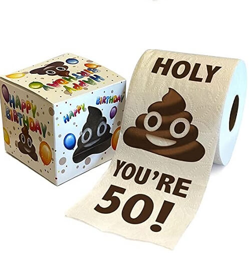 Funny-toilet-paper-50th-birthday-gifts-husband