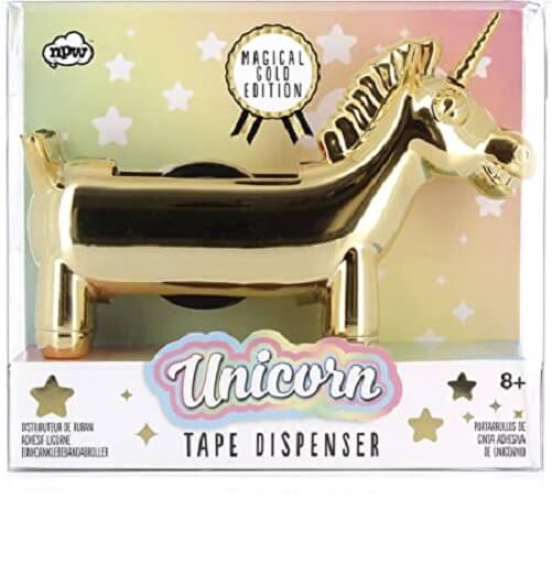 Golden-unicorn-tape-dispenser-funny-teacher-gifts