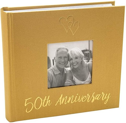 Haysom-Interiors-Lovely-Golden-Photo-Album-50th-wedding-anniversary-gifts