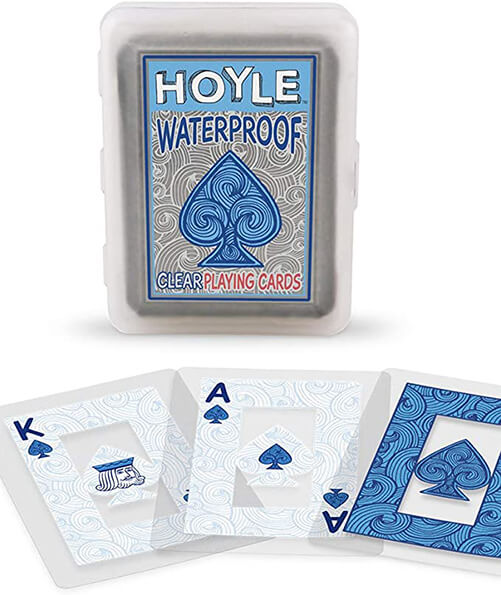 Hoyle-Waterproof-Clear-Playing-Cards-beach-gifts-mom