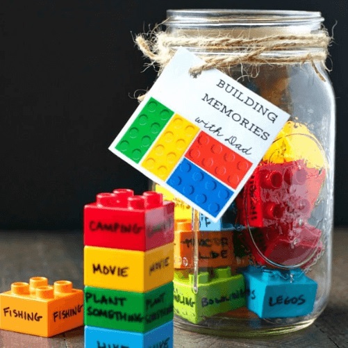 Lego-Building-Memories-Jar-fathers-day-craft-ideas-kids