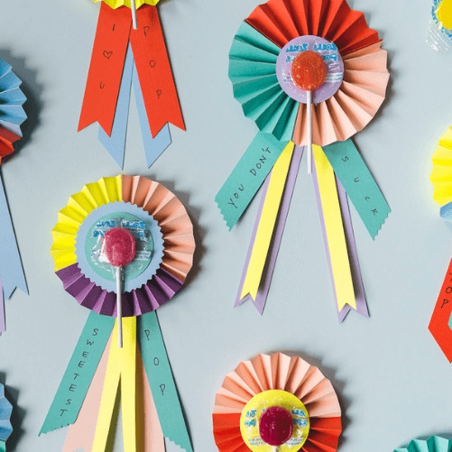 Lollipop-Price-Ribbon-fathers-day-craft-ideas-kids