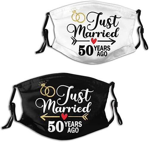 Masks-Golden-Anniversary-50th-wedding-anniversary-gifts