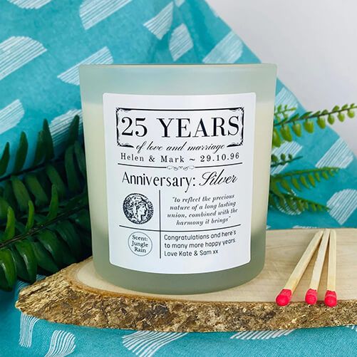 Personalized-Candle-For-The-Silver-25th-Anniversary