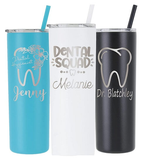 Personalized-Dental-Tumbler-Dentist-gifts-ideas