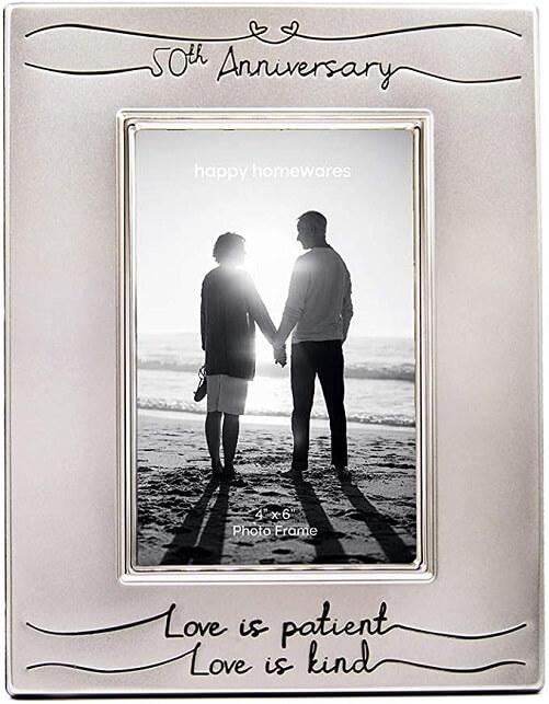 Picture-Frame-with-Black-Velvet-50th-wedding-anniversary-gifts