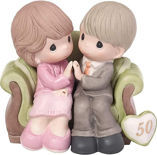 Precious-Moments-Through-The-Years-50th-wedding-anniversary-gifts