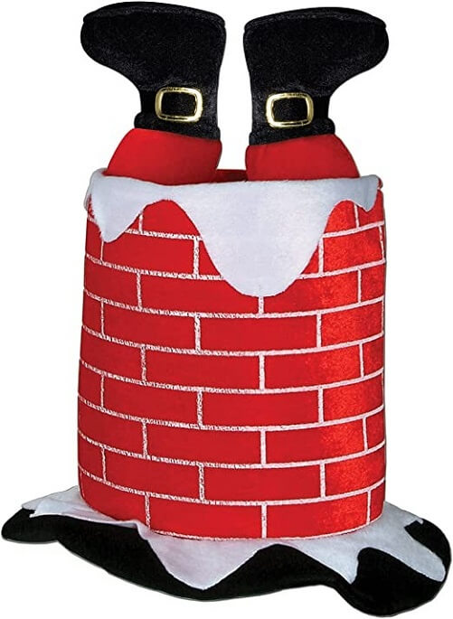 Beistle-1-Pack-Plush-Santa-Chimney-Hat-secret-santa-gifts-for-your-boss