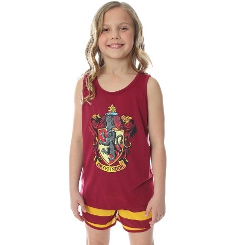 Girls-Gryffindor-House-Crest-Tank-Top-and-Short-Pajama-best-gryffindor-gifts